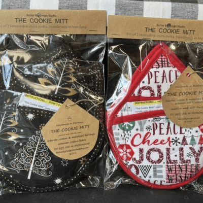Christmas cookie mitts