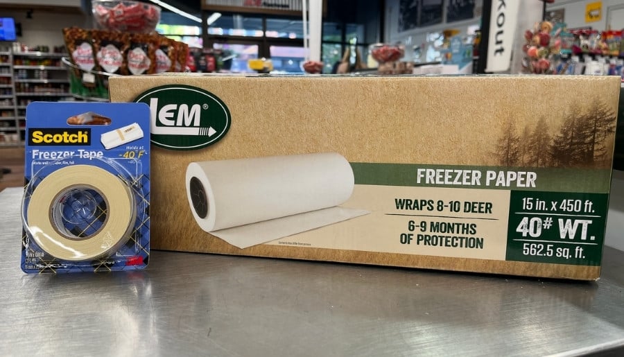 Freezer Tape and Freezer Paper