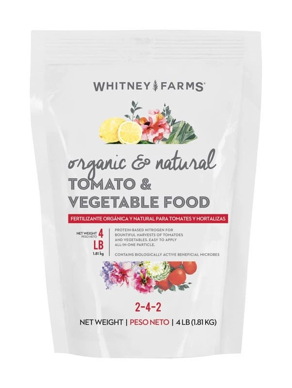 Whitney Farms Organic & Natural Tomato & Vegetable Food
