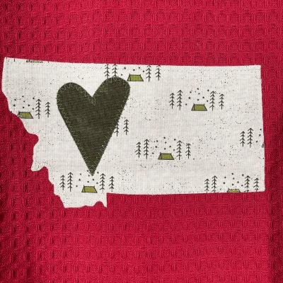 Montana Love Towel