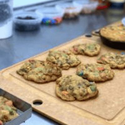 Halloween cookies on the Traeger grill