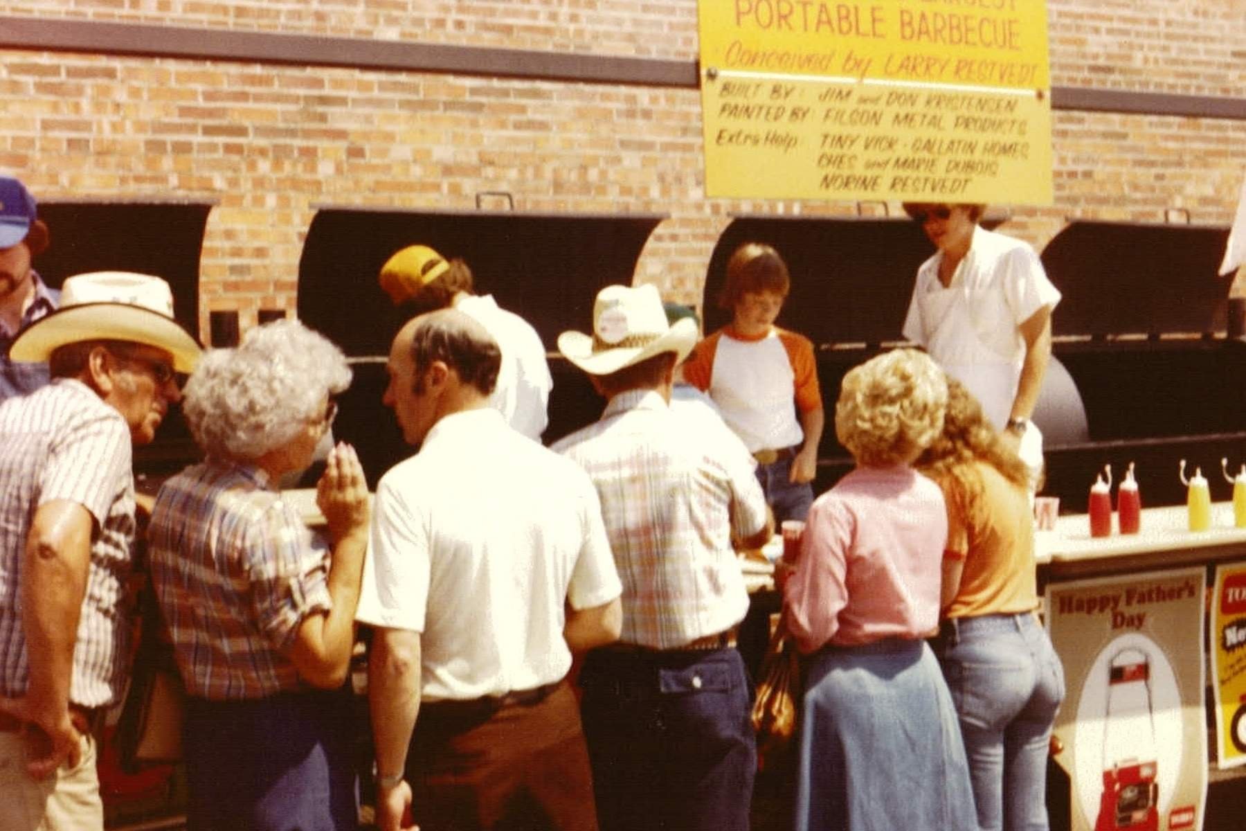 crowd of people watching demo day