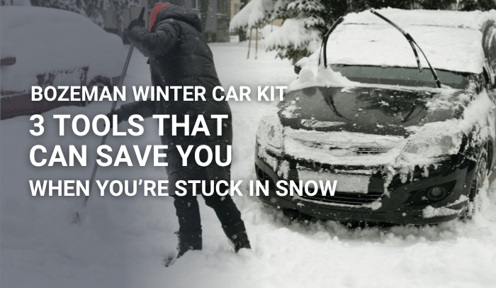 Bozeman Winter Car Kit Snow Header