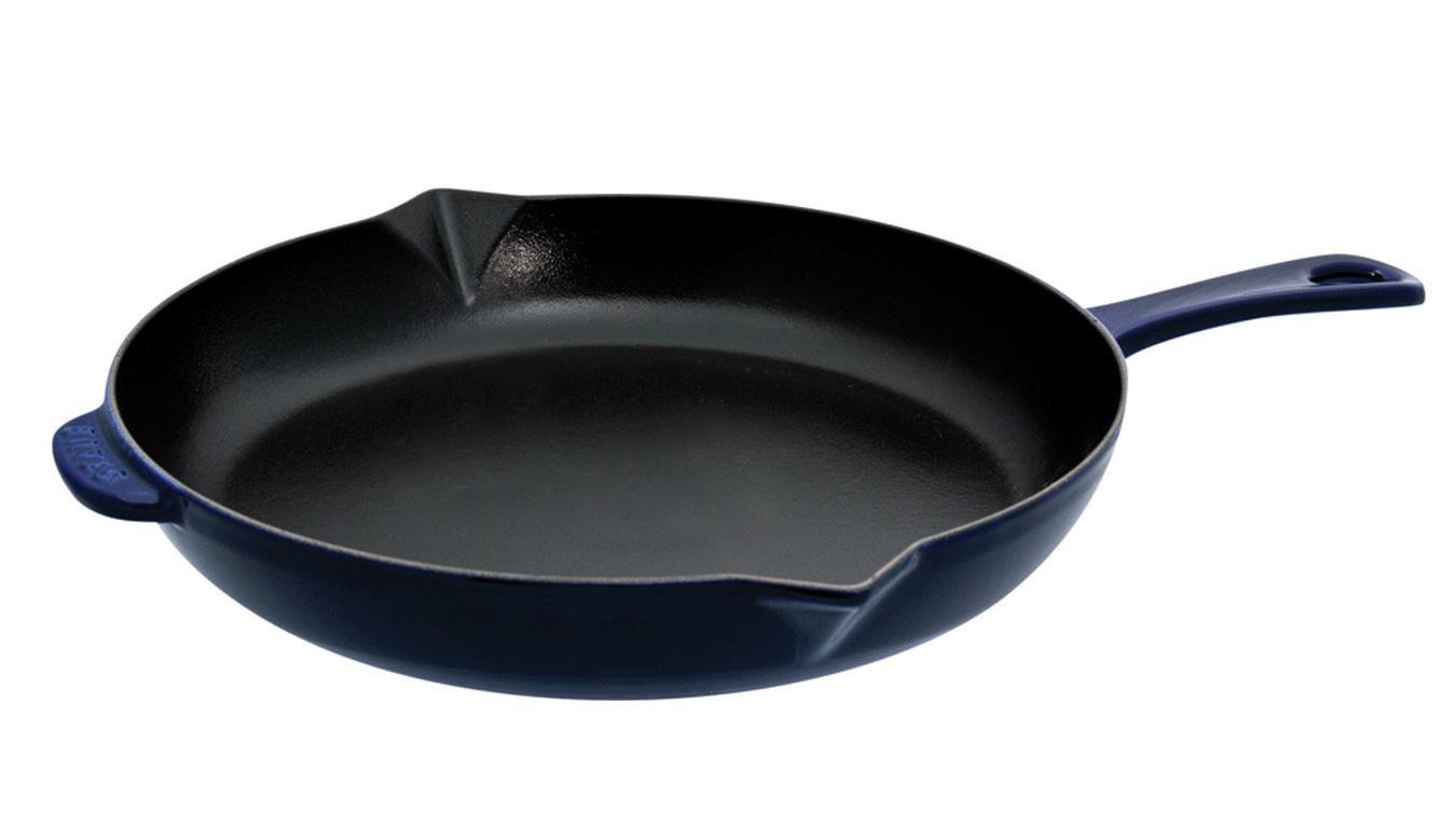 Staub 12in Skillet Dark Blue