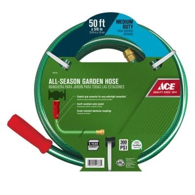 owenhouse ace brand medium duty garden hose in green
