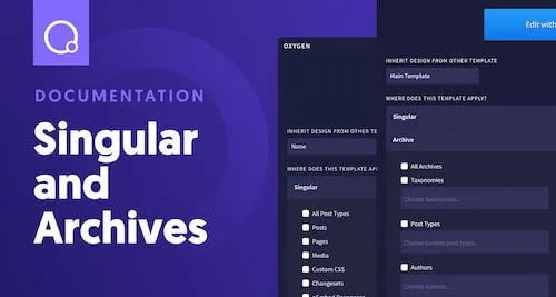 Plantillas Singulares y de Archivo