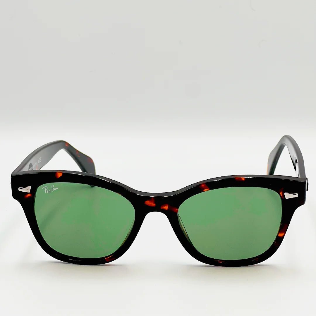 ray ban lunette de soleil Havane/vert POLARIS : RB 0880S