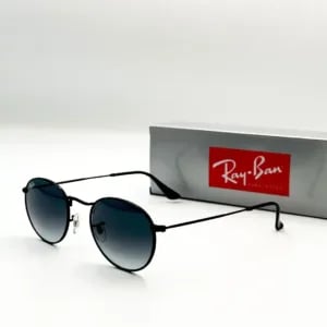 Ray-Ban RB3447 Round Metal Black