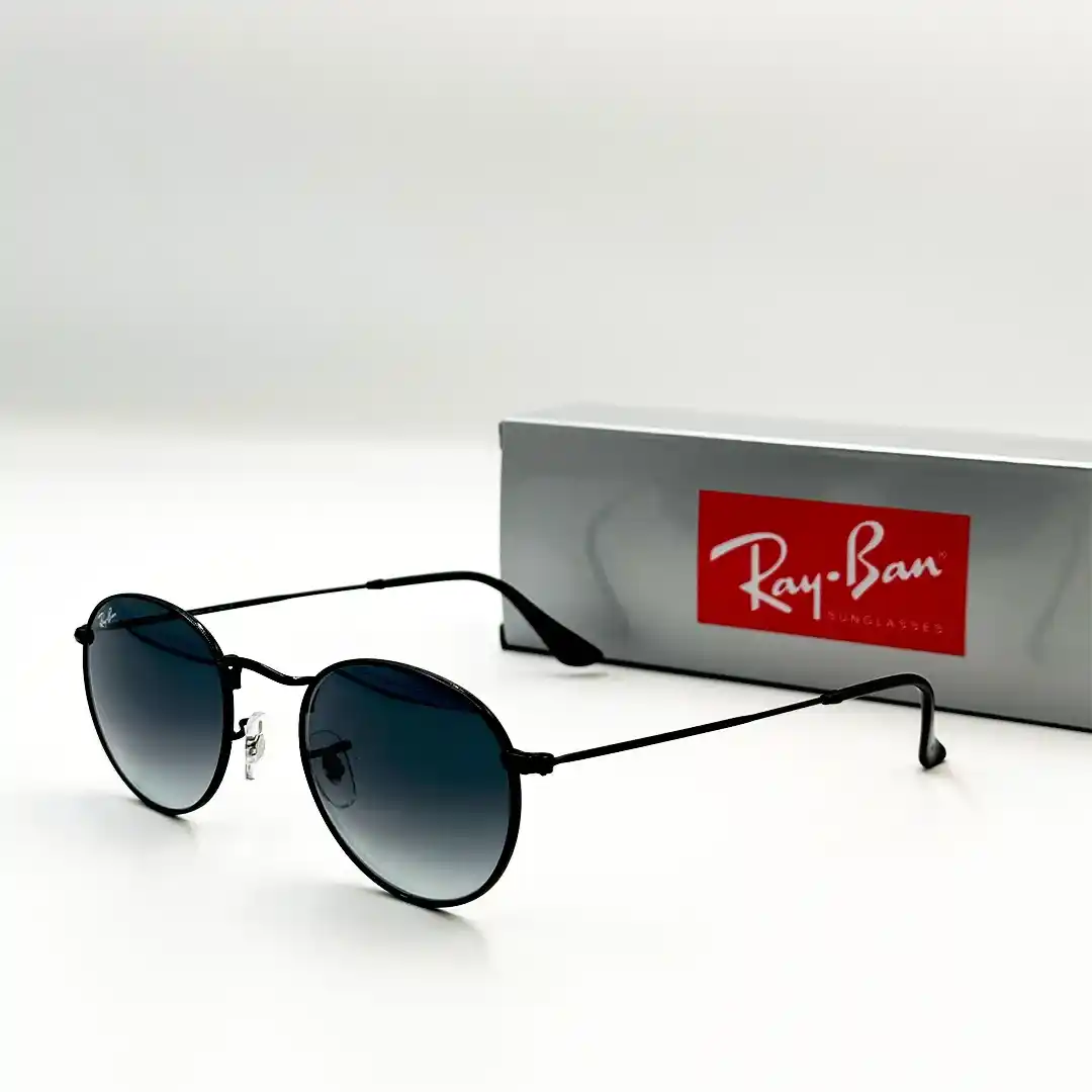 Ray-Ban RB3447 Round Metal Black