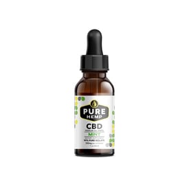 CBD Oil - Pure Isolate - 500mg Mint Flavor