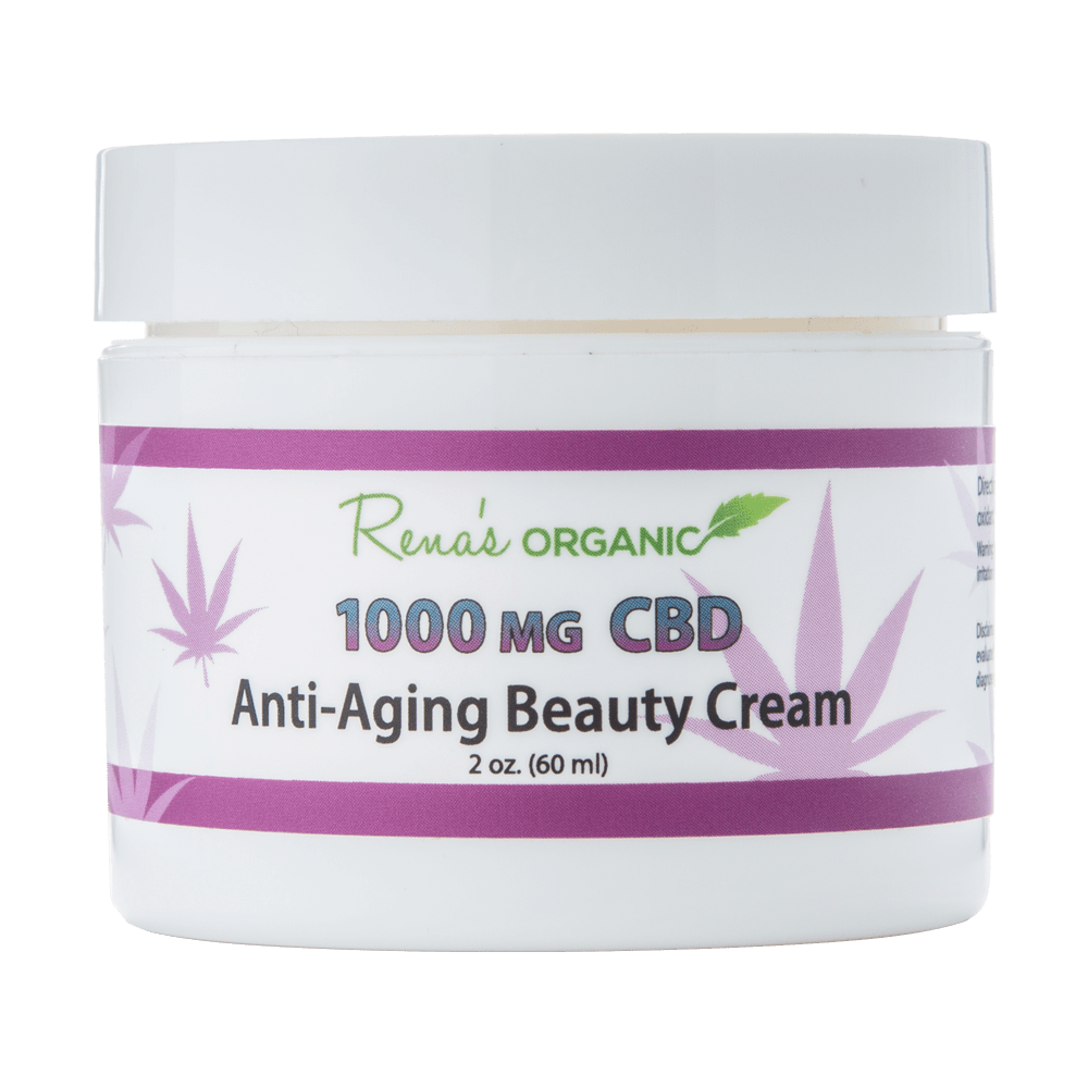 1000 mg. CBD Anti-Aging Beauty Cream