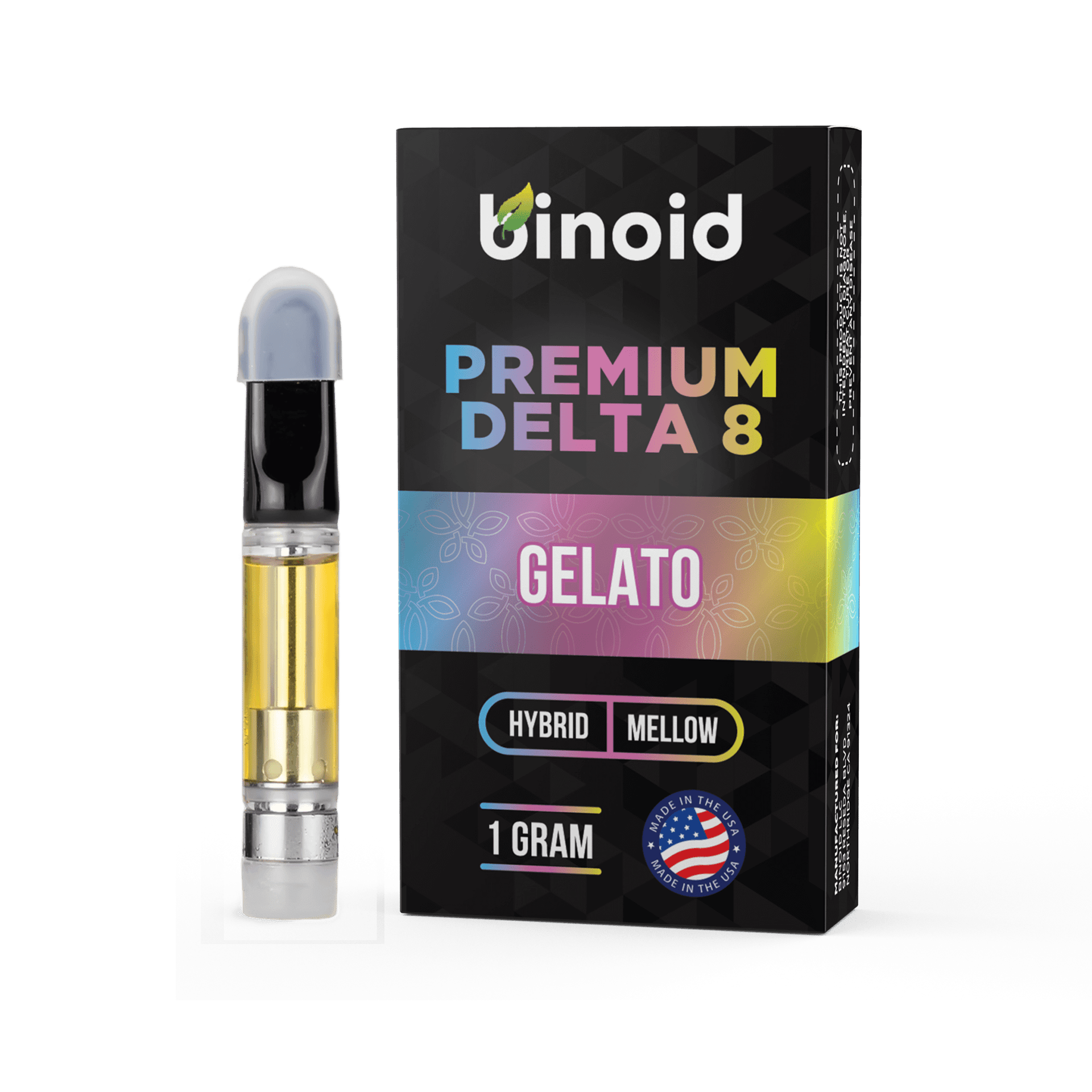 Delta 8 THC Vape Cartridge - Gelato