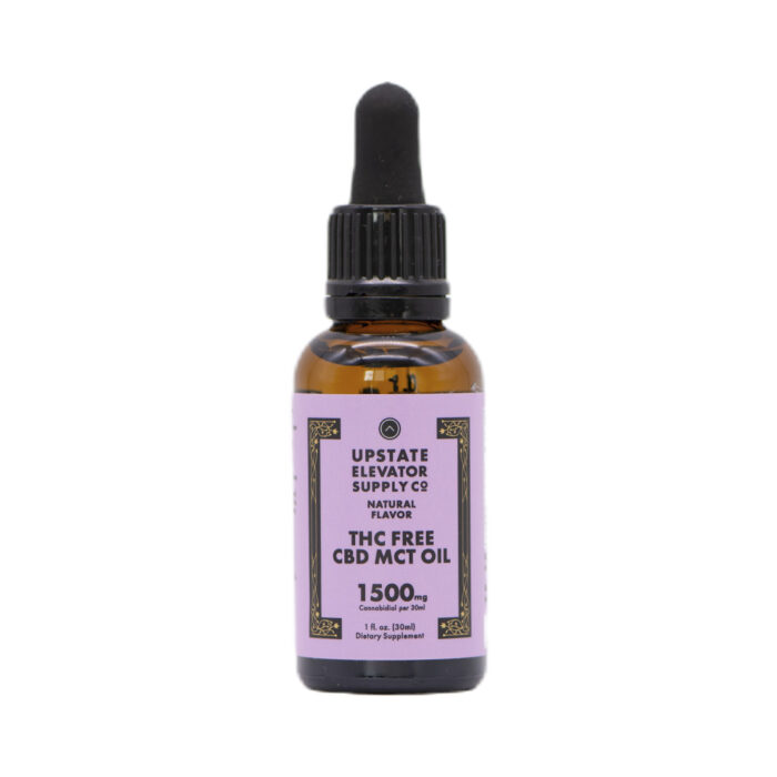 THC Free CBD MCT Oil, 1500mg