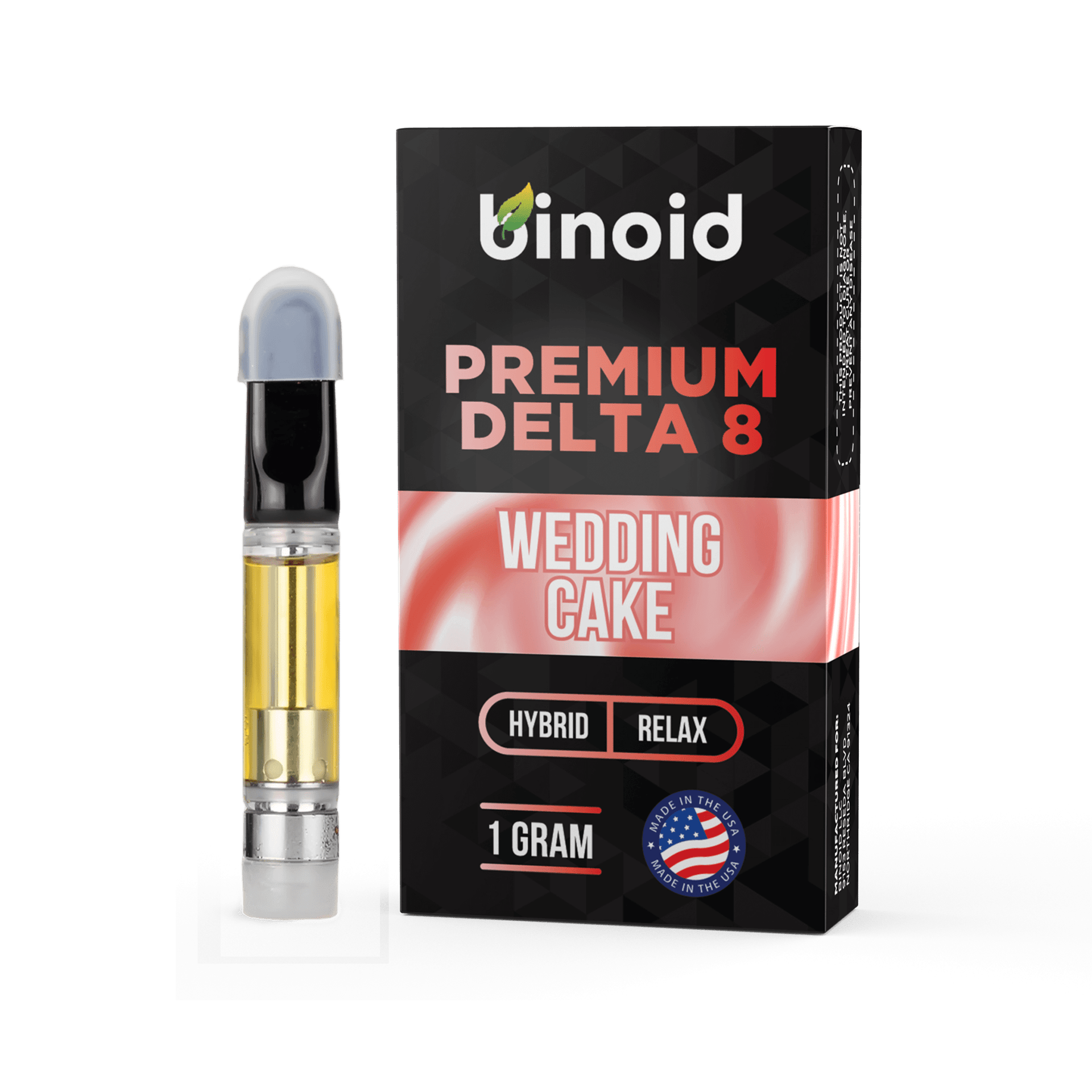 Delta 8 THC Vape Cartridge - Wedding Cake