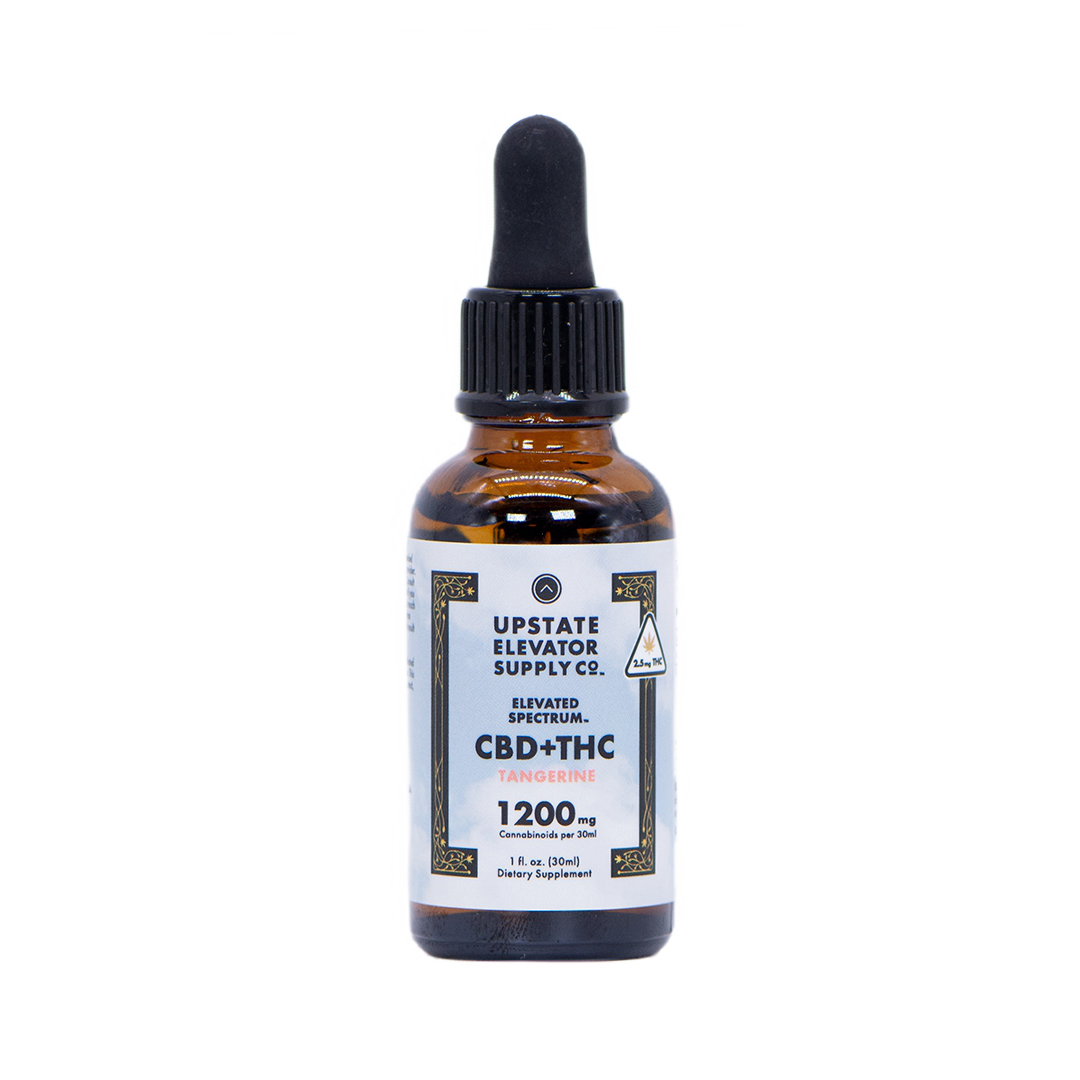 Elevated Spectrum CBD+THC Tincture, 1200mg