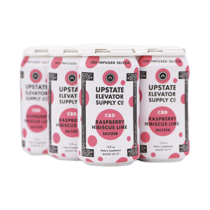 CBD Raspberry Hibiscus Lime Seltzer