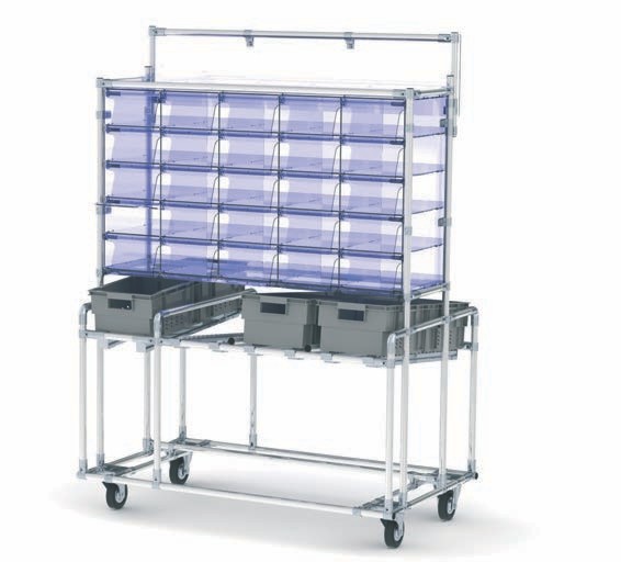 heavy duty folding trolley