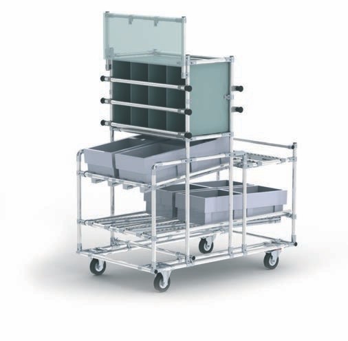 folding cart with wheels