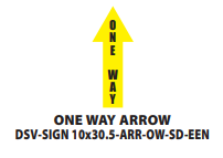 1 Way Arrow