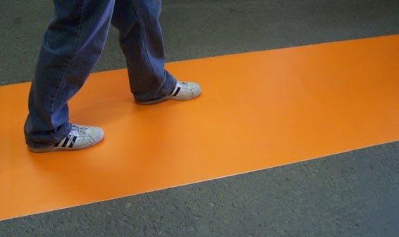 5S floor marking tape
