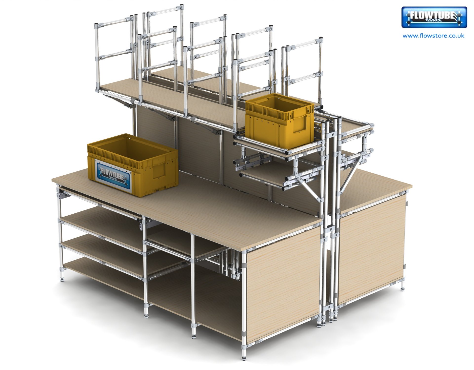 flow tube racking