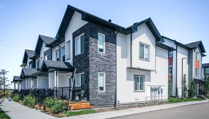 Elliston Townhomes a house that is parked on the side of a building