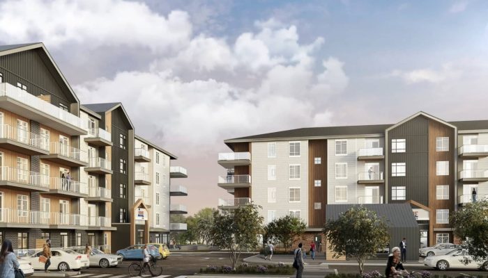 Carrington a tall building in a city