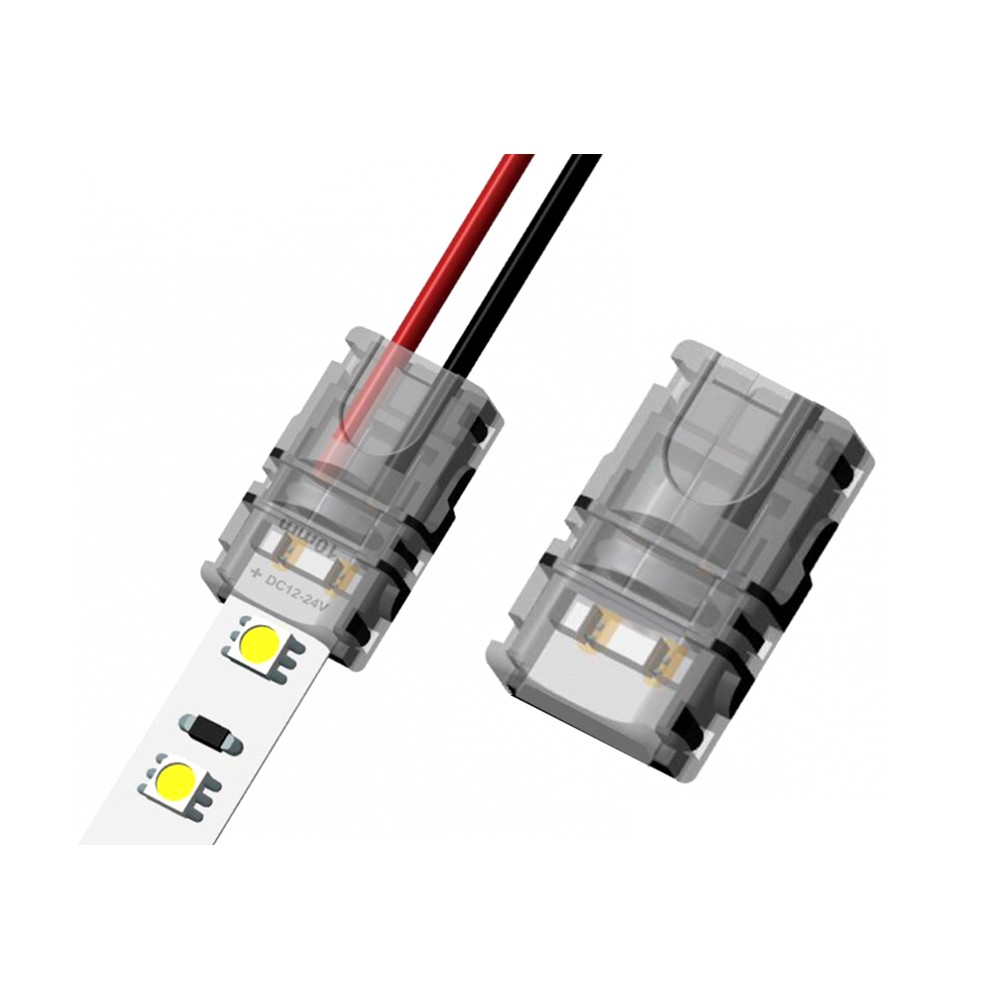 Clip connecteur pro IP65 c&acirc;ble et ruban led monocouleur &ndash; Image 1