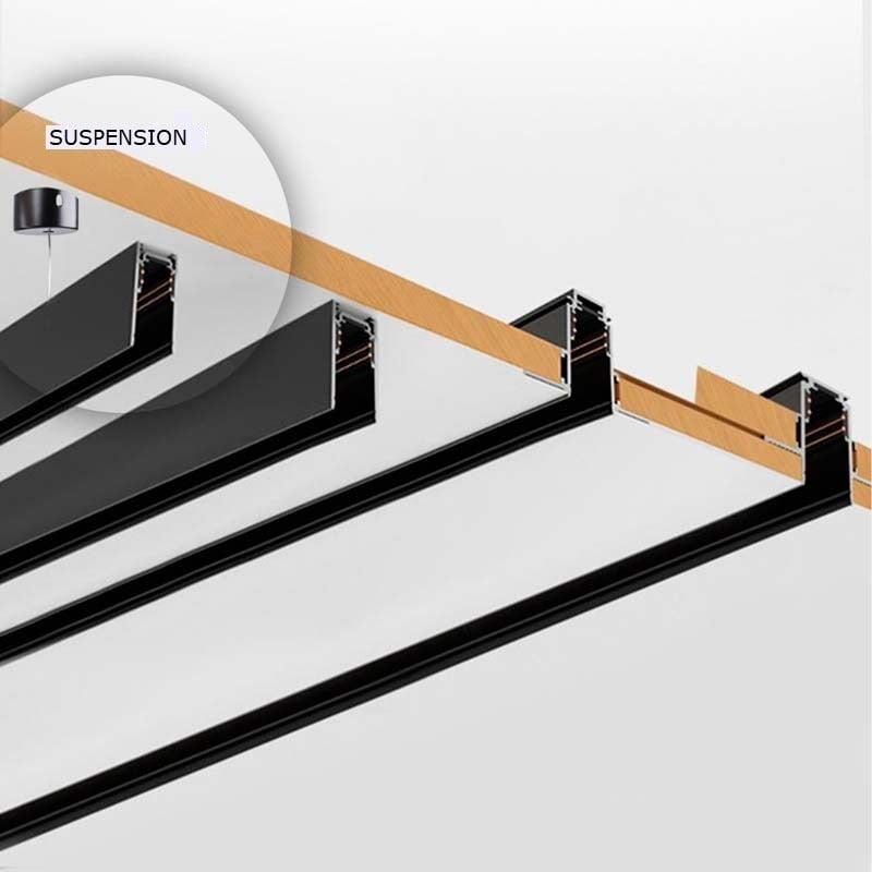 Cable de suspension Novolight pour rail magn&eacute;tic A et C,noir &ndash; Image 4