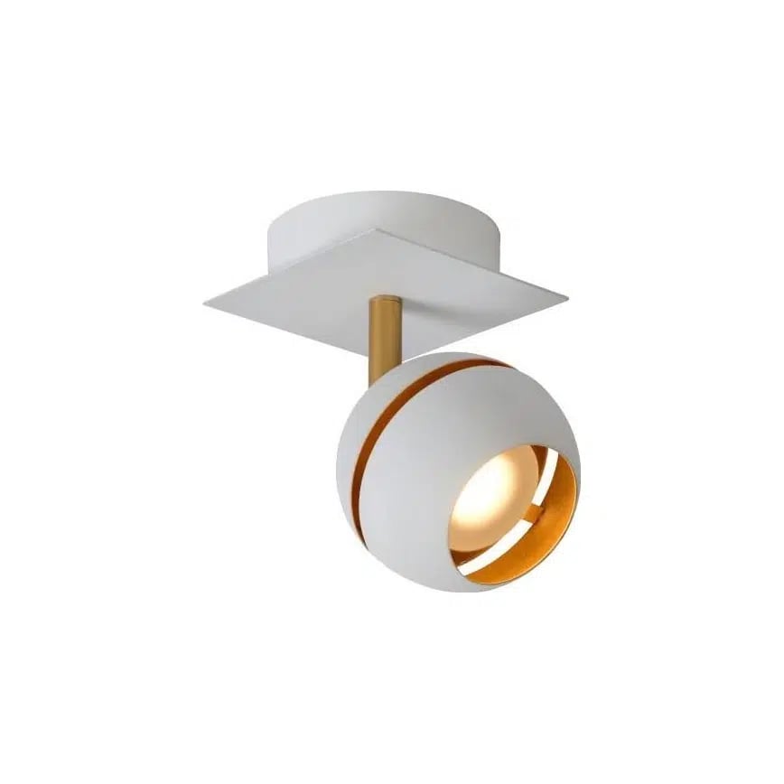 Spot led Lucide Binari 1xSpot 5w (2700k),blanc &ndash; Image 1