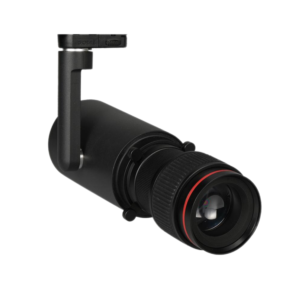 Projecteur sur rail pour mus&eacute;e Novolight  28w 15>25 CCT,noir &ndash; Image 1