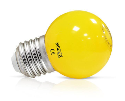 Ampoule led Vision EL E27 1w (Jaune) &ndash; Image 1