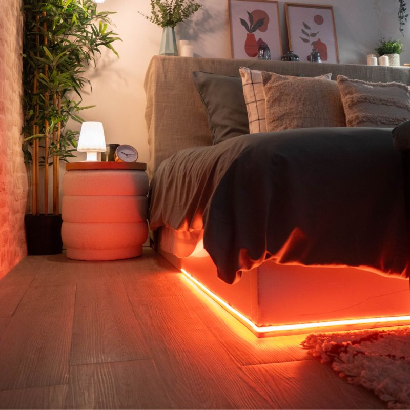 Ruban LED COB 3m RVB - Extensible 6m - &eacute;clairage continu multi-mode &ndash; Image 1