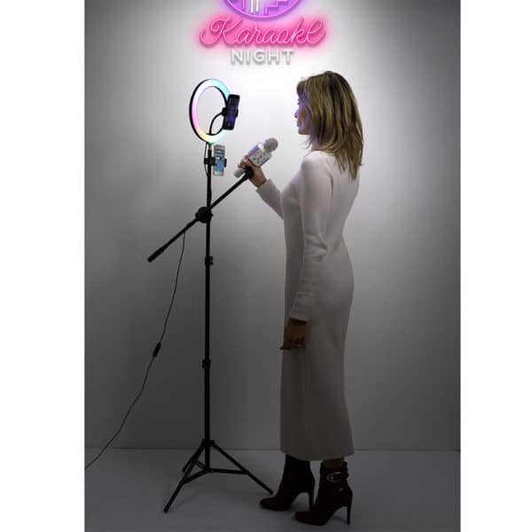 lumiere led trepied smartphone photo video karaoke – Image 4
