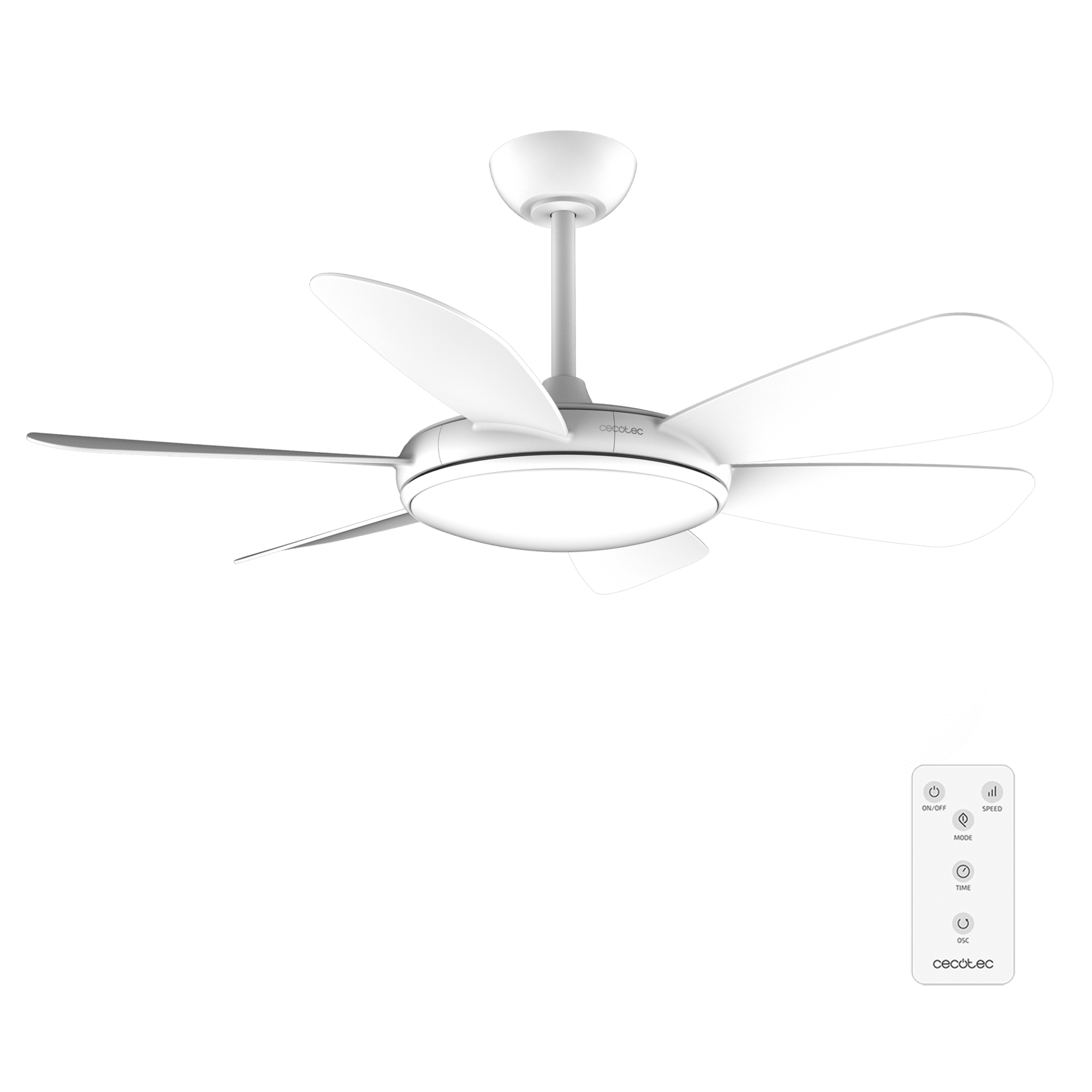 Ventilo Cecotec 6P Aero5200 Pro 32w CCT 132cm,blanc &ndash; Image 1