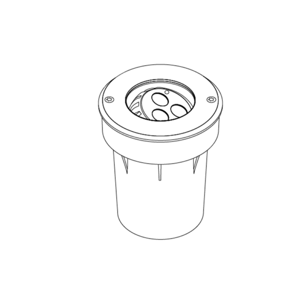 SPOT ENCASTRÉ SOL ORIENTABLE – Image 2