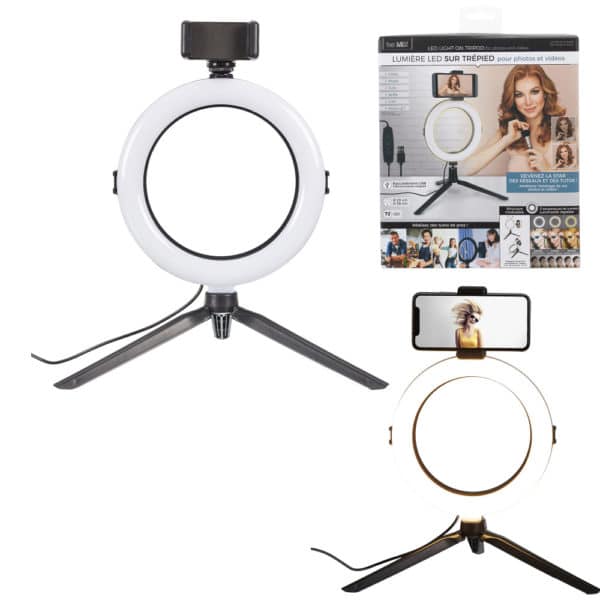 lumiere led trepied smartphone photo video – Image 2