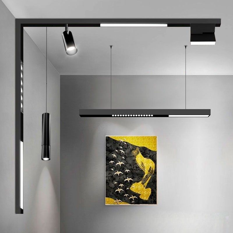 Connecteur alimentation Novolight pour rail magn&eacute;tic,noir &ndash; Image 5