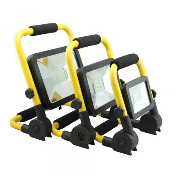 Projecteur led rechargeable Novolight 20w (6000k) IP54,jaune – Image 2