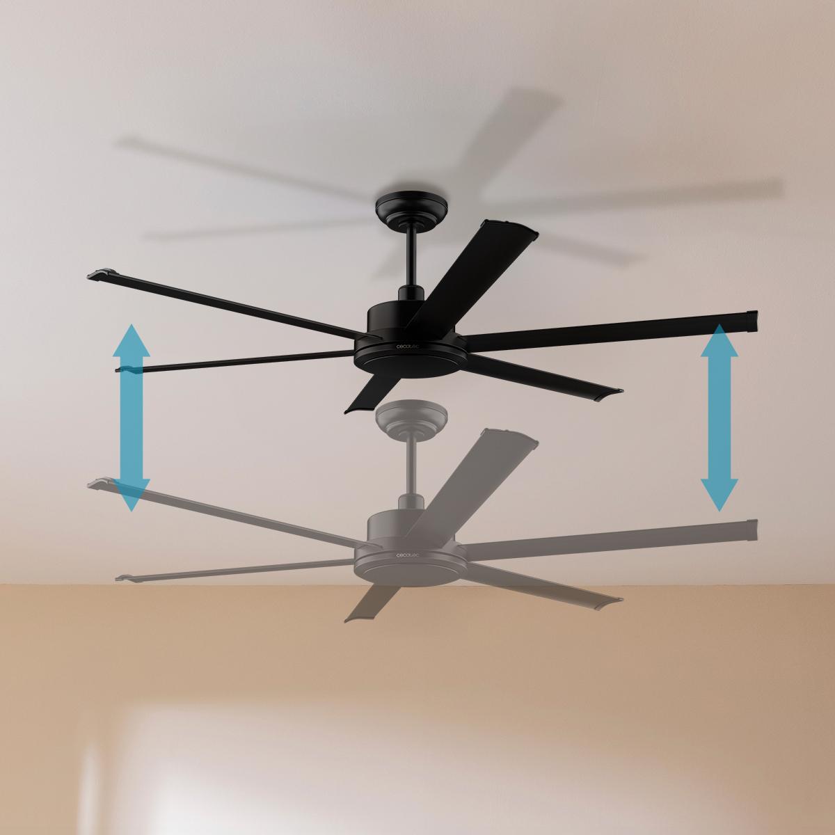 Ventilo Cecotec 6P Aero10000 Pro 254cm,noir &ndash; Image 5