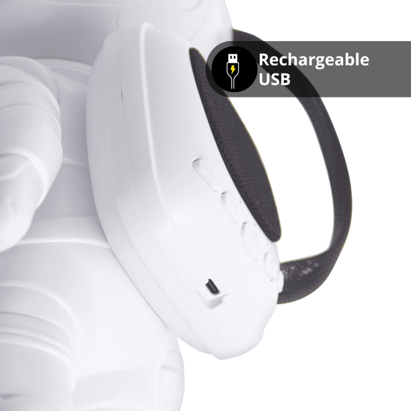 Veilleuse XL projecteur LED Cosmolite, 5 modes d'&eacute;clairage, enceinte bluetooth int&eacute;gr&eacute;e, minuteur int&eacute;gr&eacute;, rechargeable USB &ndash; Image 6