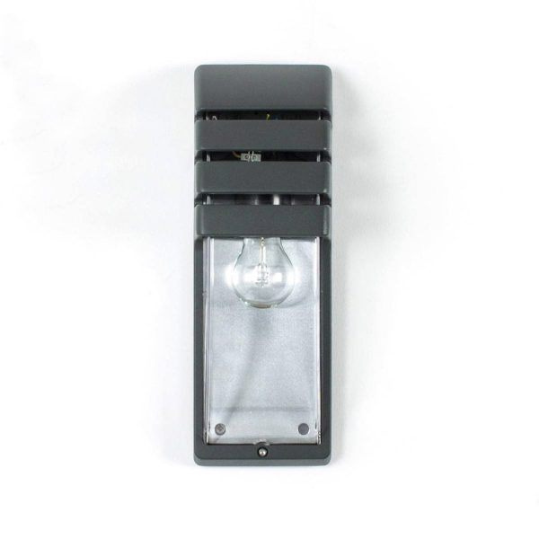 Applique d'Extérieur CITY Gris Anthracite en Métal et Polycarbonate – Image 5