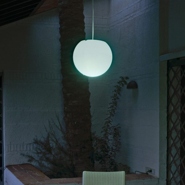 Suspension Extérieur BULY en Polyéthylène Blanc – Image 4