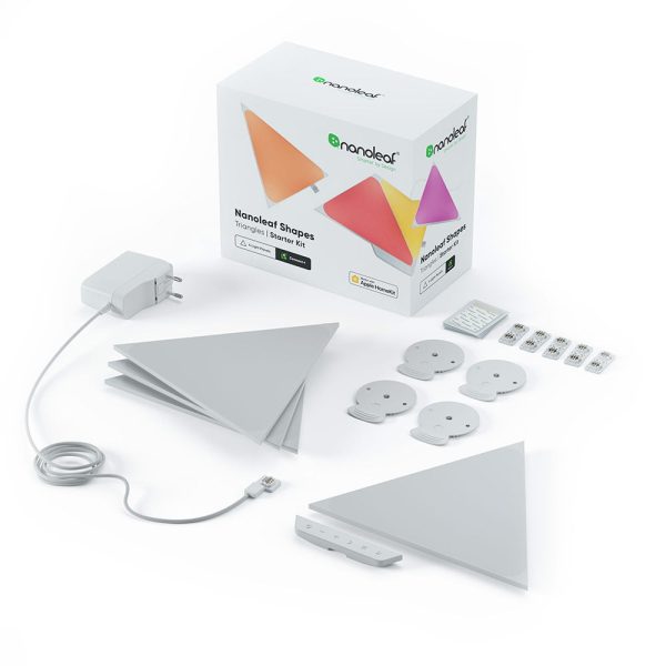 Kit de 4 Triangles Lumineux Design à Assembler Shapes – Image 2