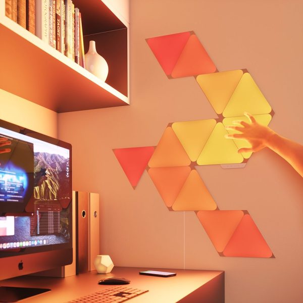 Kit de 4 Triangles Lumineux Design à Assembler Shapes – Image 8