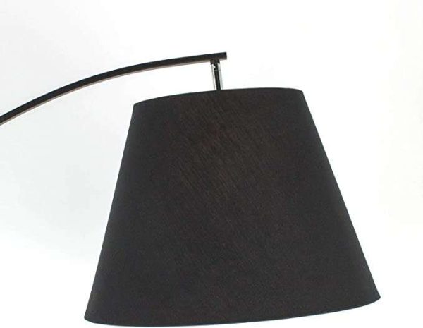 Lampadaire Arc Andrew Noir Mat En Métal – Image 4