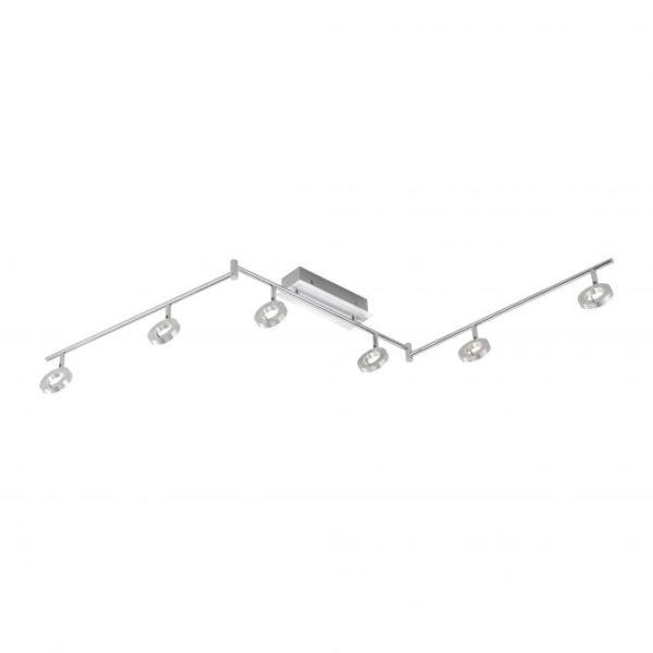 Plafonnier Paul Neuhaus Sileda 6x6w (3000k) IP44,aluminium