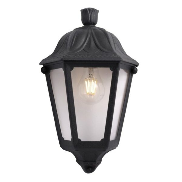 Applique Fumagalli murale Iesse 1xE27 IP55,noir – Image 5