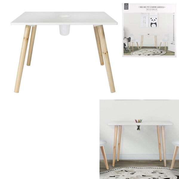 Table Avec Pot à Crayons Gribouille M1 – Image 6
