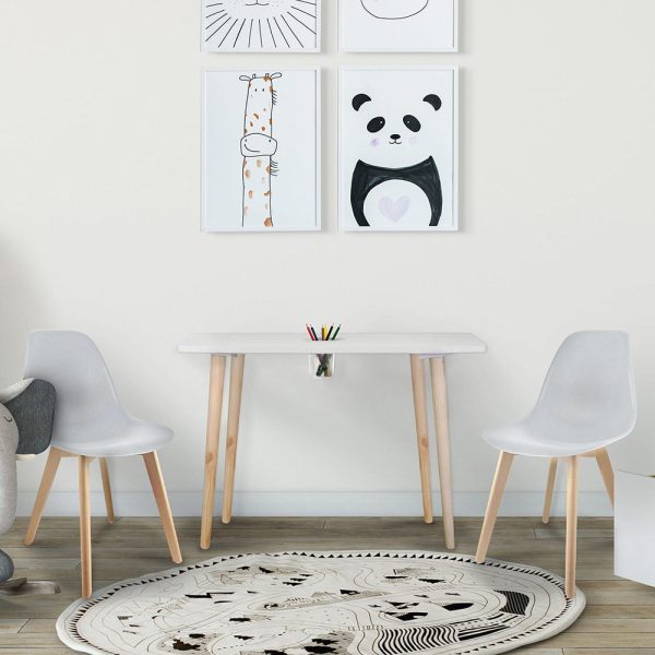 Table Avec Pot à Crayons Gribouille M1